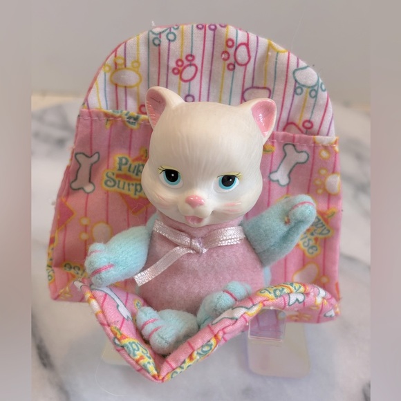 Vintage 1996 Teeny Tiny Tumbles Surprise Kitten Toy - Picture 3 of 6